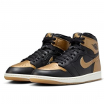 Air Jordan 1 Retro High OG Jordan AJ1 Must/Metallik Kuldne-Valge DZ5485 071 EU 44.5 must