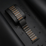 Titaanist rihm Apple Watch Ultra 3 49mm jaoks Kummirihm Meeste k&auml;ev&otilde;ru Iwatch Series 11 10 46mm 9 8 7 4 5 6 SE3 44mm 45mm jaoks V&ouml;&ouml; 44mm 45mm 46mm 49mm&L(175mm) black
