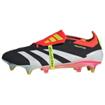 Adidas PREDATOR ELITE Comfortable Slip Resistant Abrasion Resistant Soccer Shoes Unisex Blue White Red IG7789 44⅔