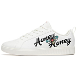 Anta Life Collection Slip Resistant Cushioning Low top Skateboard Shoes Women's White Black 122018060-5 36
