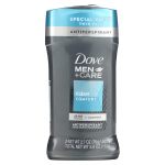 Dove, Men+Care, Clean Comfort, higistamisvastane deodorant, 2 pakki, 2,7 oz (76 g) iga
