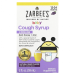 Zarbee's, Imikute k&ouml;hasiirup + Immuunsus, 12-24 kuud, Looduslik viinamari, 2 fl oz (59 ml)
