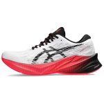Asics Novablast 3 Valge Must Elektripunane 1011B458-104 39.5