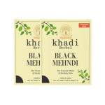 Vagad's Khadi Taimne Gramodaya Puhtalt Looduslik Must Henna Juustele Pakk 2x100g Amoniaagivaba