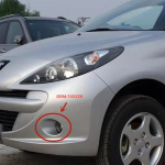 7452ZJ 7452ZK For Peugeot 206 207 Front fog light bumper, bracket fog light mounting frame 7452ZK