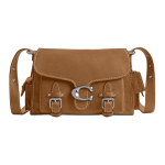 Coach Cargo pehme Tabby 26 klassikalise lukuga &otilde;lakott naistele meepruun CT721-LHT7J Basic Set (Bag+Dust Bag)