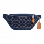 Coach Warren 29 Br&auml;nditr&uuml;kiga T&otilde;mblukuga Puuvillane Crossbody V&ouml;&ouml;kotid Suured Meeste kotid Sinine CY886-SVXR9 Basic Set (Bag+Dust Bag)