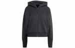 adidas Z.N.E. T&otilde;mblukuga kapuutsiga kampsun Kampsun T&otilde;mblukuga dressipluus Naiste Must IN5128 XL must