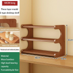 &Uuml;li&otilde;pilaste &uuml;hiselamu mitmekihiline lauapealne riiul raamatute, ajakirjade, &otilde;ppelaua riiuli jaoks Kodu laua korraldaja