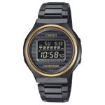 Casio 50M Veekindel P&auml;ikeseenergia Kvartsmehhanism Roostevabast Terasest K&auml;ekell Meeste kellad Must TRN-50ZE-1AJR Black Dial