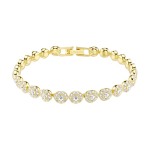 Swarovski Una Kivistatud Disainiga Imitatsioonikristallist K&auml;ev&otilde;ru Unisex K&auml;ev&otilde;rud Valge 5749386 Box (Random Color)