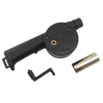 V&auml;lis-BBQ k&auml;siv&auml;ndaga t&ouml;&ouml;tav ventilaatoriga &otilde;hupuhur pikniku grillimise varustuse jaoks