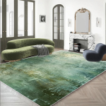 Kaasaegne roheline abstraktne vaip 200x300 libisemiskindel elutoavaip kergesti puhastatav suur magamistoa p&otilde;randamatt lihtne dekoratsioon 60x90cm