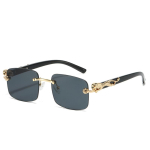 2026 Moodne Br&auml;nd Luksuslik Disainer P&auml;ikeseprillid Mehed Naised Leopard &Auml;&auml;riseta Vintage Elegantne Toonidega Prillid Trendikad Armsad P&auml;ikeseprillid black