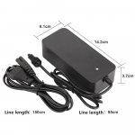 53.5V 2A Laadija NIU KQi2 KQi3 Elektrirollerile E-jalgratta Laadimise Adapter EL Pistikuga