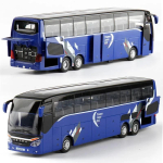 1:32 k&otilde;rge Superior kvaliteediga sulamist kahekordne buss Heli Valgus Metall Valatud T&otilde;mmatav Simulatsioon Luksuslik Vaatamisv&auml;&auml;rsuste Buss S&otilde;iduk Laste M&auml;nguasjad gray