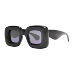 Loewe ruudukujulised s&uuml;stimisprillid Must/Suitsune Naiste prillid LW40098I-01A 41,Black