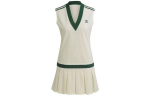 Adidas Originals varrukateta kleit naistele Jadesinine Valge H56442 40