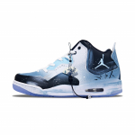 Jordan Courtside 23 Concord Veisenahast Polsterdus Kulumiskindel Katvus Keskmise k&otilde;rgusega Vintage Korvpallijalatsid Meeste AR1000-104(Team767-) 42.5