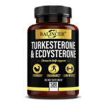 Ajuga Turkestanica ekstrakt Toidulisand, Cyanotis Vaga ekstraktiga, 120 kapslit pudelis 120 Capsules black