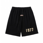 Fear Of God Essentials1977 Numbertr&uuml;kiga stiilis dressip&uuml;ksid Unisex Suured Puuvillased Pingutusn&ouml;&ouml;riga Elastsed V&ouml;&ouml;kohaga Streetwear Vabaaja Spordip&uuml;ksid S