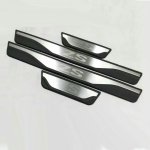 Sobib MG ZS EV ZST ZS ZS11 ZS12 ZS SUV 2025 2024-2017 Uksel&auml;ve Skuff Plate Welcome Pedal Protector Roostevabast terasest Auto lisatarvik SILVER 4PCS