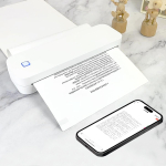 Marklife D210 t&auml;toveeringu &scaron;abloonide printer masin kaasaskantav kontori A4 termiline juhtmevaba IOS-i kleebiste printer dokumentide termiline printer D210