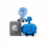 2026 Uus BFDI pehmem&auml;nguasi Battle For Dream Island Pehme pehmem&auml;nguasi Armas koomiksitegelane t&auml;idisnukk Laste kingitus Kollektsioon Toa kaunistus gray