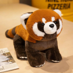 Elutruu punase panda topisega loomad pesukaru pl&uuml;&uuml;sist m&auml;nguasi armas panda pl&uuml;&uuml;sist m&auml;nguasi kingitus lastele t&uuml;druks&otilde;brale s&uuml;nnip&auml;evaks poisile j&otilde;ulukink