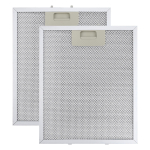 2 tk 340 x 280 mm pliidiplaadi &otilde;hupuhasti filter AEG valge, suur &otilde;lihoidmisv&otilde;ime, k&otilde;rge temperatuurikindlus, 5-kihiline varuosa 2 Pezzis(340&times;280 mm) gray