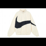 Nike Swoosh Meeste Logo Kootud Jakk 'Coconut Milk' FB7878-113 L kookosp&auml;hkli