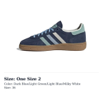 K&auml;sipall Naised Adidas Originals Spezial 'Night Indigo Hazy Green' Naiste IG1967 One Size 3 valge