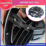 BSQ1 2026 Kuumad Embleemid VOLKSWAGEN VW jaoks 2 tk 3D ABS Auto Esilogo Iluv&otilde;re Embleem Pagasiruumi Embleem Auto Asendus Tarvikud Tiguan 5N dc2 jaoks Front and Rear matt must v&auml;rv