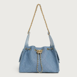 Naiste Kott V&auml;ike L&otilde;hnav Kett Suede Kott Denim Messenger Kott Hobo &Auml;mbrikott &Otilde;lakott 30*13*20cm denim sinine v&auml;rv