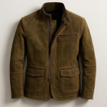 S&uuml;gisesed meeste p&uuml;stkraega lukuga jakid Vabaaja retro meeste jakid XXXL khaki