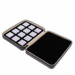 Purgivahust sisestusalus ehete v&auml;ljapaneku organiseerija v&auml;&auml;riskivide helmeste hoiukarp 255 x 205 x 60mm must