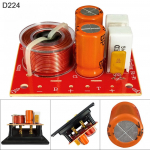 Magideal 80 W k&otilde;lar, 2-suunaline helisagedusjagaja, valjuh&auml;&auml;ldi, 2-&uuml;hikuline k&otilde;larite ristfiltrid