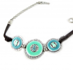 Les Tr&eacute;sors De Lily [D9667] &ndash; disainerk&auml;ev&otilde;ru  Thalassa  sinine sinine