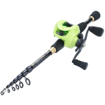 &Otilde;ngeritva rullikombinatsioonid 1,8&ndash;2,4 m s&uuml;sinikkiust &otilde;ngeritv ja rull 17+1 kuullaagriga valurull 1.8m&Left handle roheline