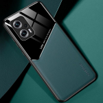 Luksuslik &auml;rimagnetiline metallist h&uuml;briid-PU-nahkkorpuse kate Xiaomi Mi 13T 11 POCO M3 10T Lite Mi 10 Pro Mi Poco X3 NFC X5 Pro jaoks Redmi K40 roheline