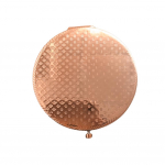 Moodne vabaaja retromatt &uuml;mmargune taskuga meigipeegliga kaasaskantav kahepoolne kokkupandav luup Bronze