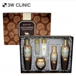 3W CLINIC Gold & Snail intensiivhoolduskomplekt 4 (tooner + emulsioon + kreem + seerum) #1SET