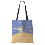 Klassikaline koomiks Le Petit Prints Fox Rose Print Naistele Totes Naistele Causal Vaba aeg K&auml;ekott &Otilde;lakott &Ouml;ko ostukotid &Otilde;ues