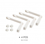 4 tk/komplekt voodilina madratsi katte klambrite hoidja teki lina hoidja klambrid tekk Kodu haaratsid voodilina katte nurga nurgaga fikseeritud pannal 4pcs valge