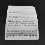 10 pakki Metallist Hambaravi Hambad Ortodontia Standard Edgewise Klambrid Traksid Ilma Konksuta/3 Konksuga/345 Konksuga 345 Hook-10Packs