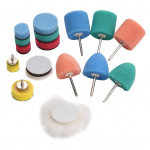 Minipoleerimispadjad 16 tk Mini detaili poleerimispadjad poleerimispadja komplektid autodetailide poleerimisseade 16 Pcs