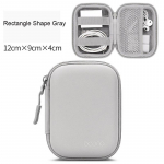 Boona Bluetooth Oortelefoon Case Peakomplekt Tas Pu Leer Eva Hard Shell Voor Ipod Shuffle Opladen Kabel, Oortelefoon, geheugenkaarten, Usb