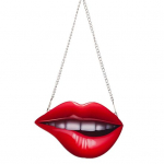 Atraktiivne autoornament, kahepoolne punane huuleripats, piduliku peokaunistusega kingitus D