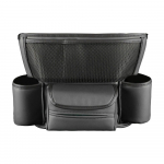 Auto hoiukott Keskkonsool Hoiukorraldaja Esiistme nahast barj&auml;&auml;riga k&auml;ekotihoidja Suur must