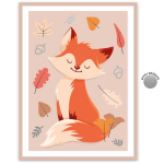 Les Tr&eacute;sors De Lily [A3010] - Laste l&otilde;uend  Fox  oranž - 40x30 cm oranž